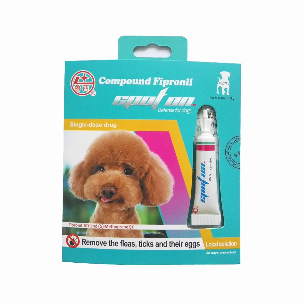 Pet Pesticide for Dogs/Cats Compound Fipronil + S-Metoprene Spot on